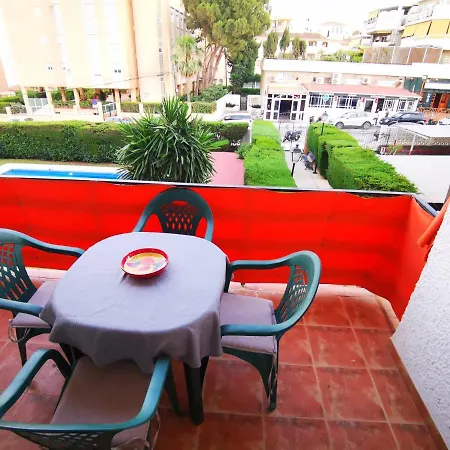 2 Bedrooms With Terrace And Pool 公寓 托雷莫利诺斯